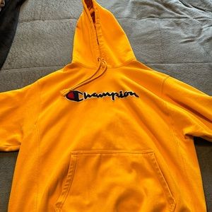 Yellow Champion Sweatshirt
